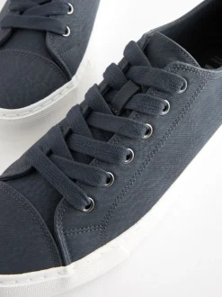 Next Bleu marine - Baskets de baseball vernies Clearance