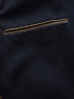 Next Bleu marine - Blazer doux au toucher riche en laine Coupe classique Best