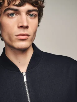 Next - Blouson bomber élégant Bleu marine Outlet