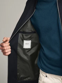 Next - Blouson bomber élégant Bleu marine Outlet