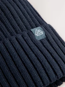 Next - Bonnet tricoté (1-16ans) Bleu marine Hot
