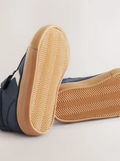 Next Bleu marine - Bottes chevrons à lacets élastiques et fermeture tactile Online