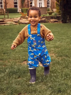 Jojo Maman Bébé Bleu marine - Bottes en caoutchouc à bordures contrastées Discount