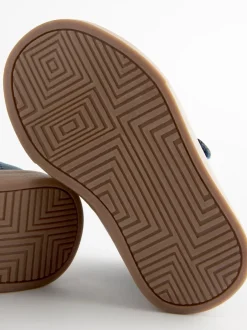 Next Bleu marine - Bottines avec fermeture scratch et doublure chaude Discount