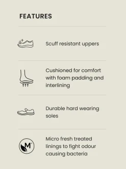 Next Bleu marine - Butterfly Embroidered School Plimsoll Chaussures