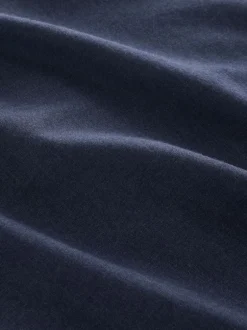 Next Bleu marine - Chemise élégante douce au toucher à manches longues Clearance