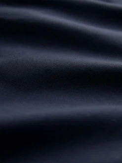 Next - Chemise Oxford stretch à manches longues Bleu marine Discount