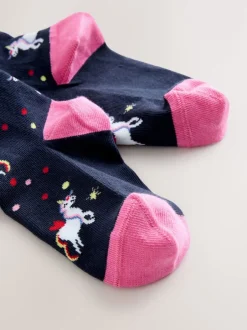 Next Bleu marine - Collants licorne riches en coton Sale