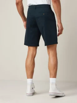 Next Bleu marine - - Short chino stretch Coupe ample Online