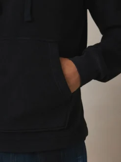 Next Bleu marine - Ensemble sweat à capuche à manches longues en polaire thermique New