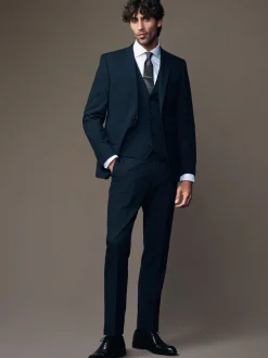 Next Bleu marine - Gilet à coupe régulière Sale