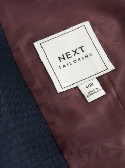 Next - Gilet de costume texturé Bleu marine Best