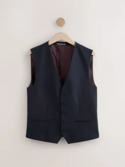Next - Gilet de laine Signature Nova Fides Bleu marine Sale