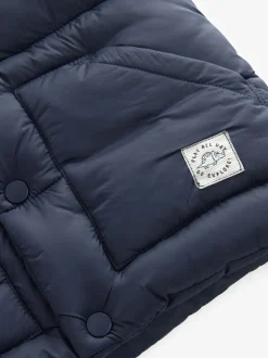 Next - Gilet matelassé (3mths-10yrs) Bleu marine Sale