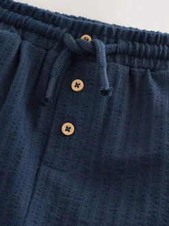 Next Bleu marine - Jogging en jersey texturé (3 mois-7 ans) Best