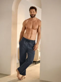 Next - Jogging ouvert lourd à dos brosse Bleu marine Clearance