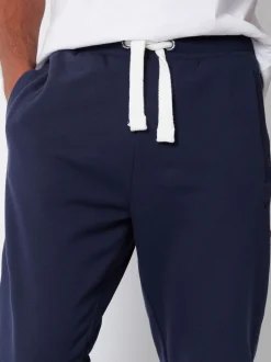 Threadbare Bleu marine - Jogging jambes droites Clearance