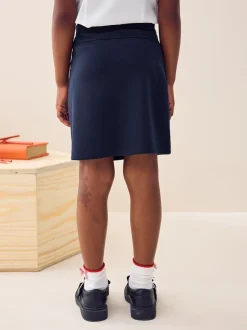 Next Bleu marine - Jupes crayon à enfiler en jersey extensible (3-18ans) Sale
