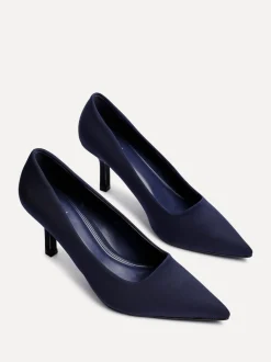 Linzi - Kat Closed Court Stiletto talons Bleu marine Best