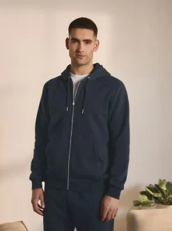 Next - Lit 1 place - Sweat à capuche Bleu marine Hot