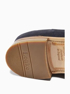 Next Bleu marine - Loake For Mocassins en daim Best