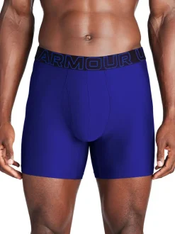 Under Armour - Lot de 3 Caleçons Tech Solid Bleu marine Sale