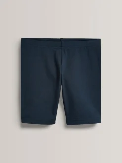 Next Bleu marine - Lot de 2 shorts de vélo extensibles en coton riche (3-16ans) Outlet