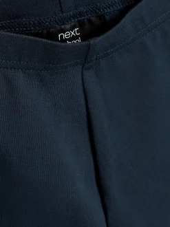 Next Bleu marine - Lot de 2 shorts de vélo extensibles en coton riche (3-16ans) Outlet