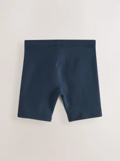 Next Bleu marine - Lot de 2 shorts de vélo extensibles en coton riche (3-16ans) Online