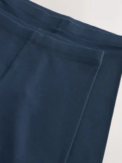 Next Bleu marine - Lot de 2 shorts de vélo extensibles en coton riche (3-16ans) Online