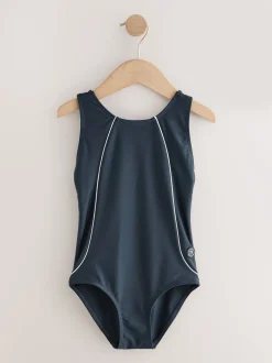 Next Bleu marine - Maillot de bain Racerback (3-16ans) Discount