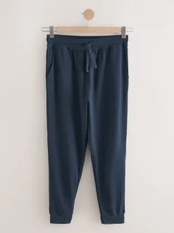 Next Bleu marine - Ourlets resserrés - Jogging Loopback doux au toucher à poignets Outlet