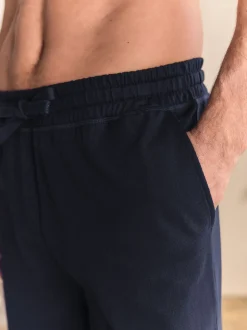 Next Bleu marine - Ouvert - Jogging Loopback doux au toucher à poignets Online