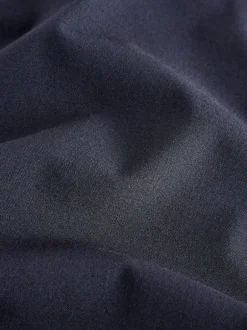 Next Bleu marine - Pantalon bootcut habillé avec laine New