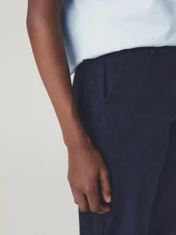 Next - Pantalon chino extensible (3-17ans) Bleu marine