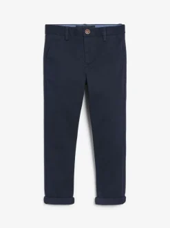 Next - Pantalon chino extensible (3-17ans) Bleu marine Discount