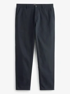 Next Bleu marine - Pantalon chino droit 100% coton New