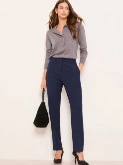 Lipsy Bleu marine - Pantalon fuselé sur mesure Clearance