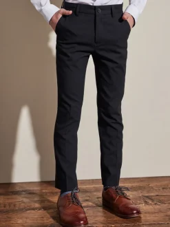 Next - Pantalons de costume (3-16ans) Bleu marine Online