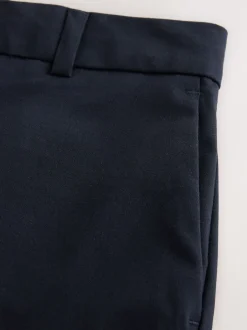Next Bleu marine - Pantalons slim habillés en laine