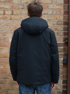 Next Bleu marine - Parka ThermoGen avec doublure en peau de mouton New