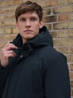 Next Bleu marine - Parka ThermoGen avec doublure en peau de mouton New