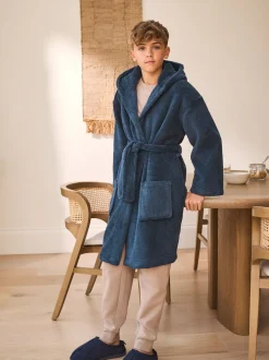 Next - Peignoirs en laine polaire (1.5-16ans) Bleu marine Discount