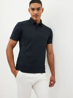 Next Bleu marine - Polo à manches courtes Clearance