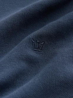 Next - Polo coupe classique à manches courtes et liserés Bleu marine