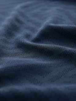 Next Bleu marine - Polos de golf Active Jacquard Hot