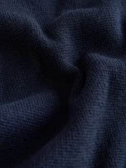 Next Bleu marine - Pull quart de zip (3-16ans) New