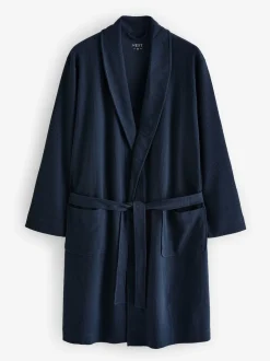 Next Bleu marine - Robe légère de robe de gaufre Sale