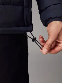 Next Bleu marine - Résistant à la douche Lightweight Hooded Puffer Coat Veste Best