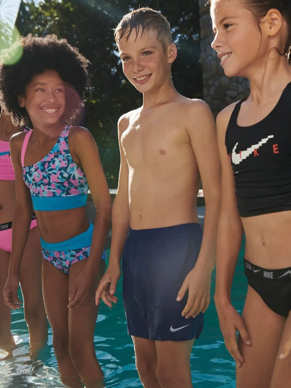 Nike - Short de bain 4 Inch Volley Bleu marine Best